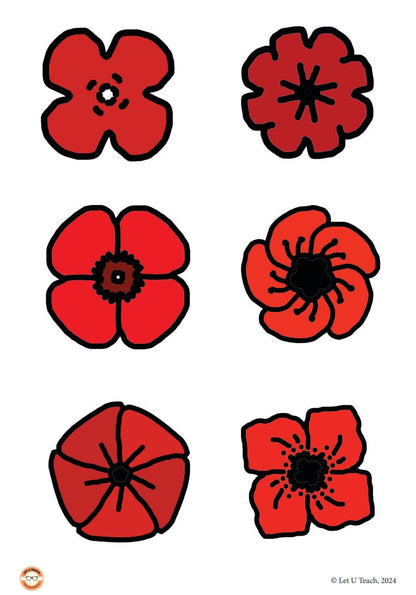 ANZAC Poppy Art