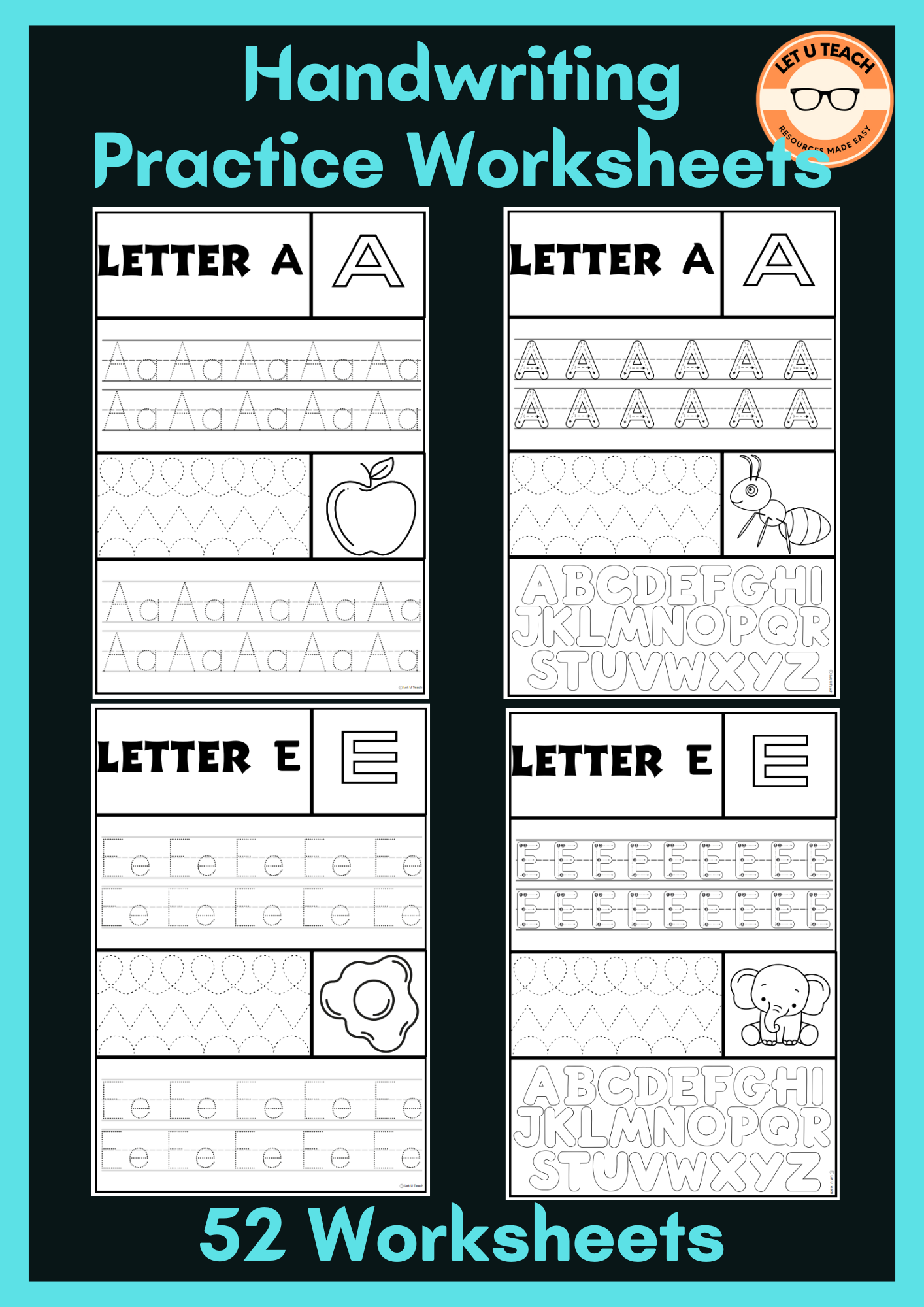 Handwriting Practice Worksheets