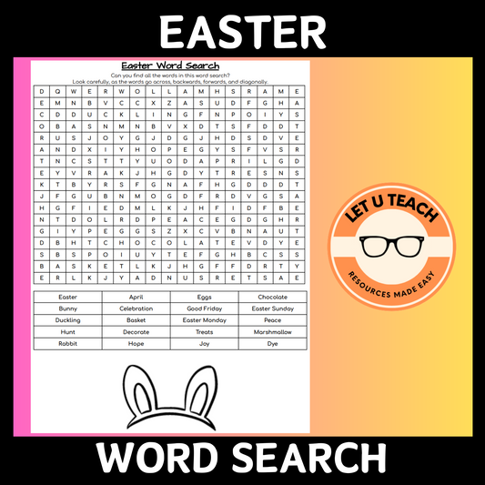 Easter Word Search