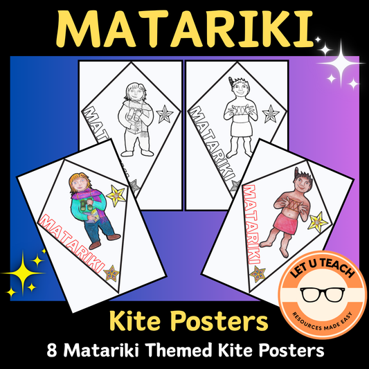 Matariki Kite Posters