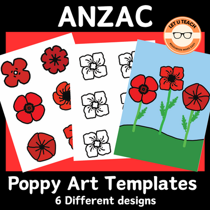 ANZAC Poppy Art