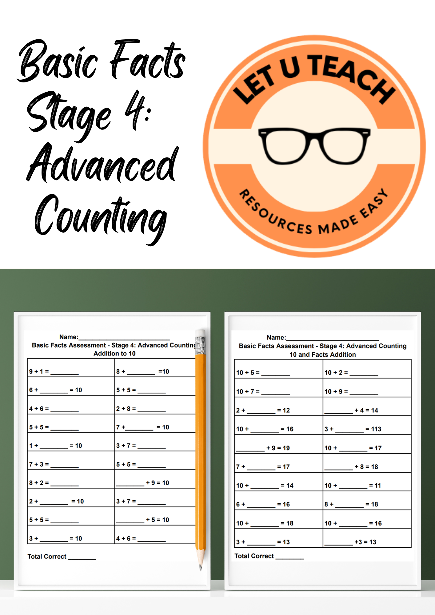 Basic Facts - Stage 4: Advanced Counting