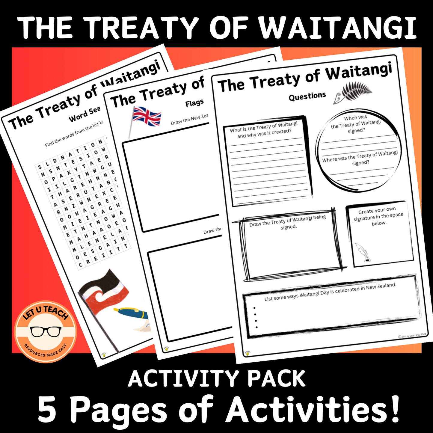 Treaty of Waitangi Activities